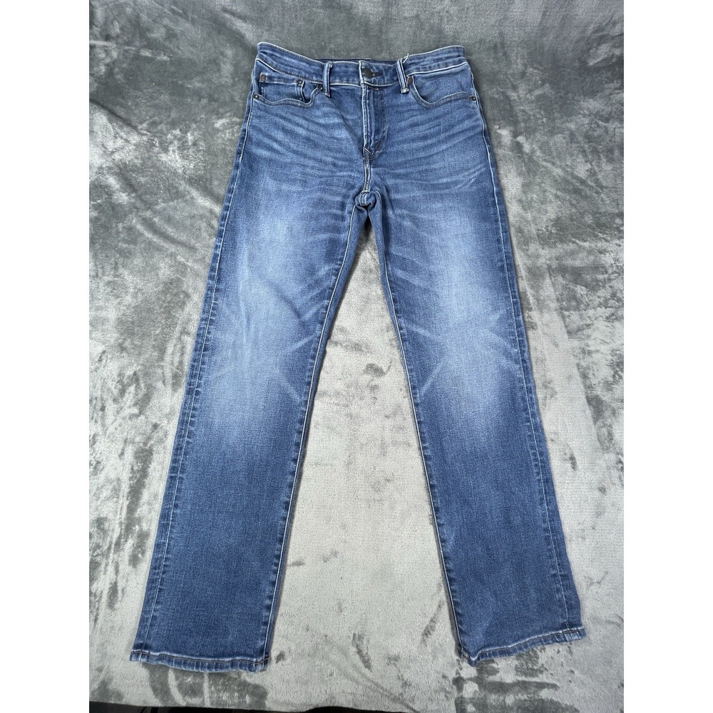 American Eagle Jeans Fits 32x31 Original Boot Cut‎ Blue Whiskering Airflex Plus